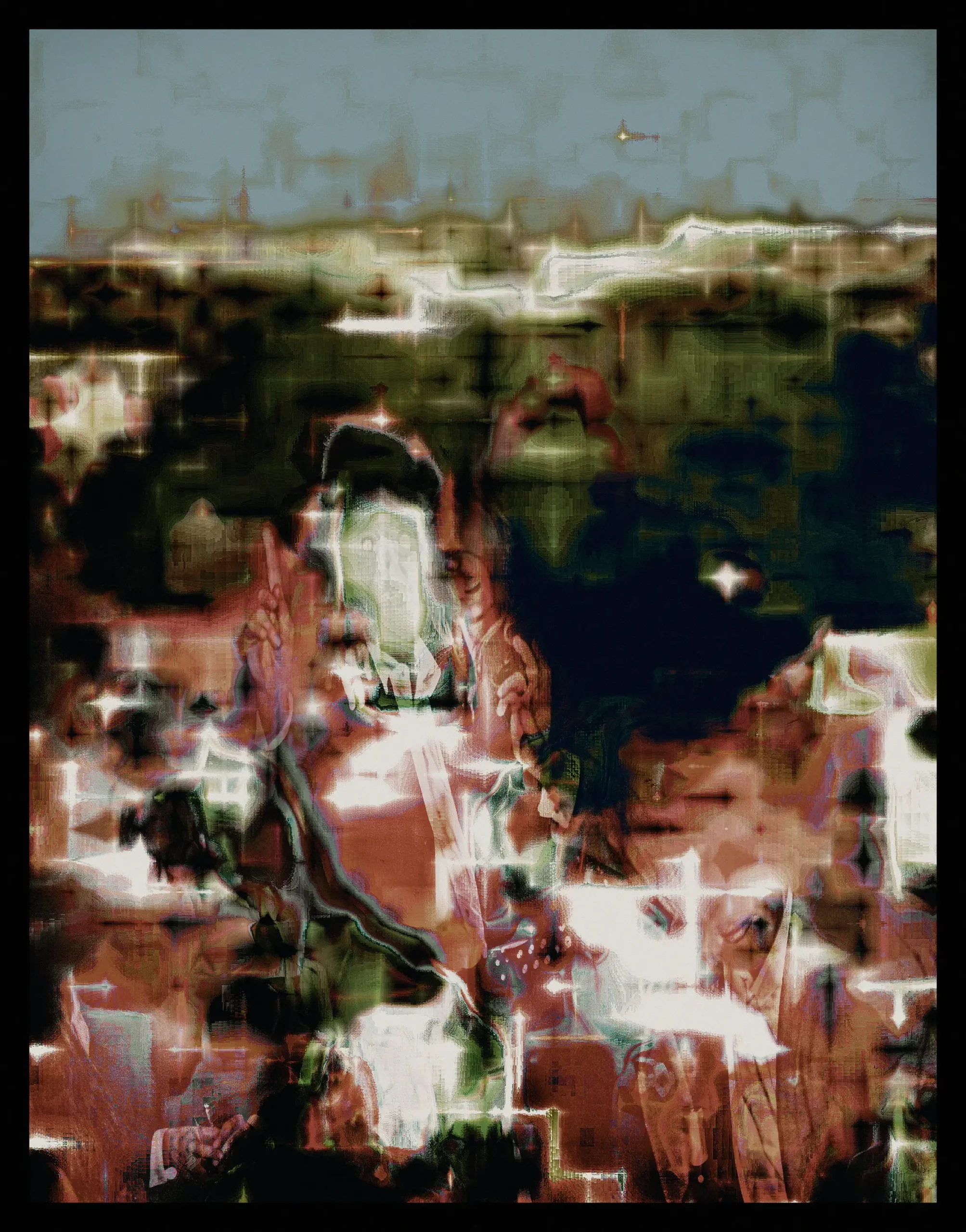 VenicePsychoShow . c-print mounted in shadow-box