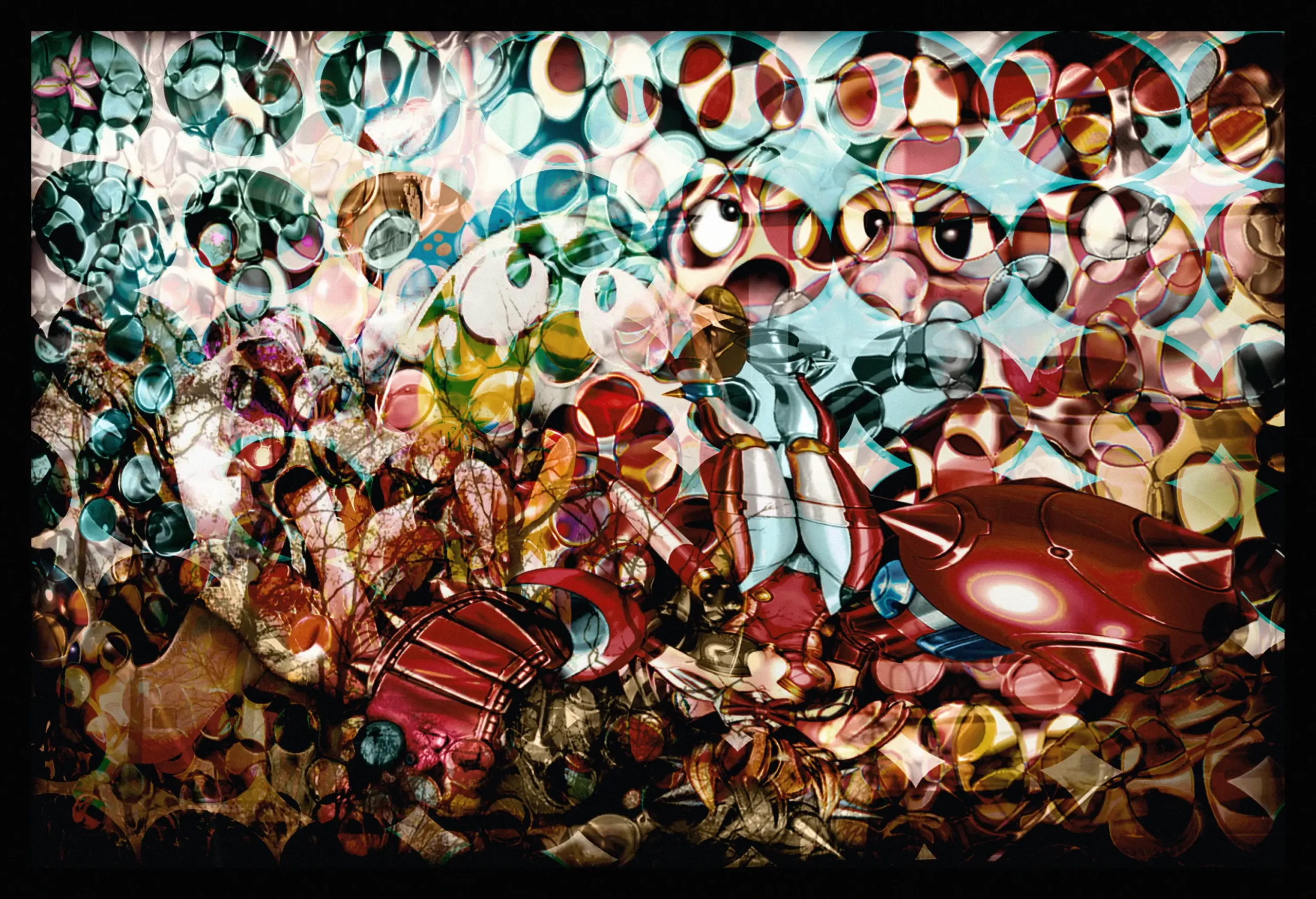 GiGiGa . c-print mounted in shadow-box