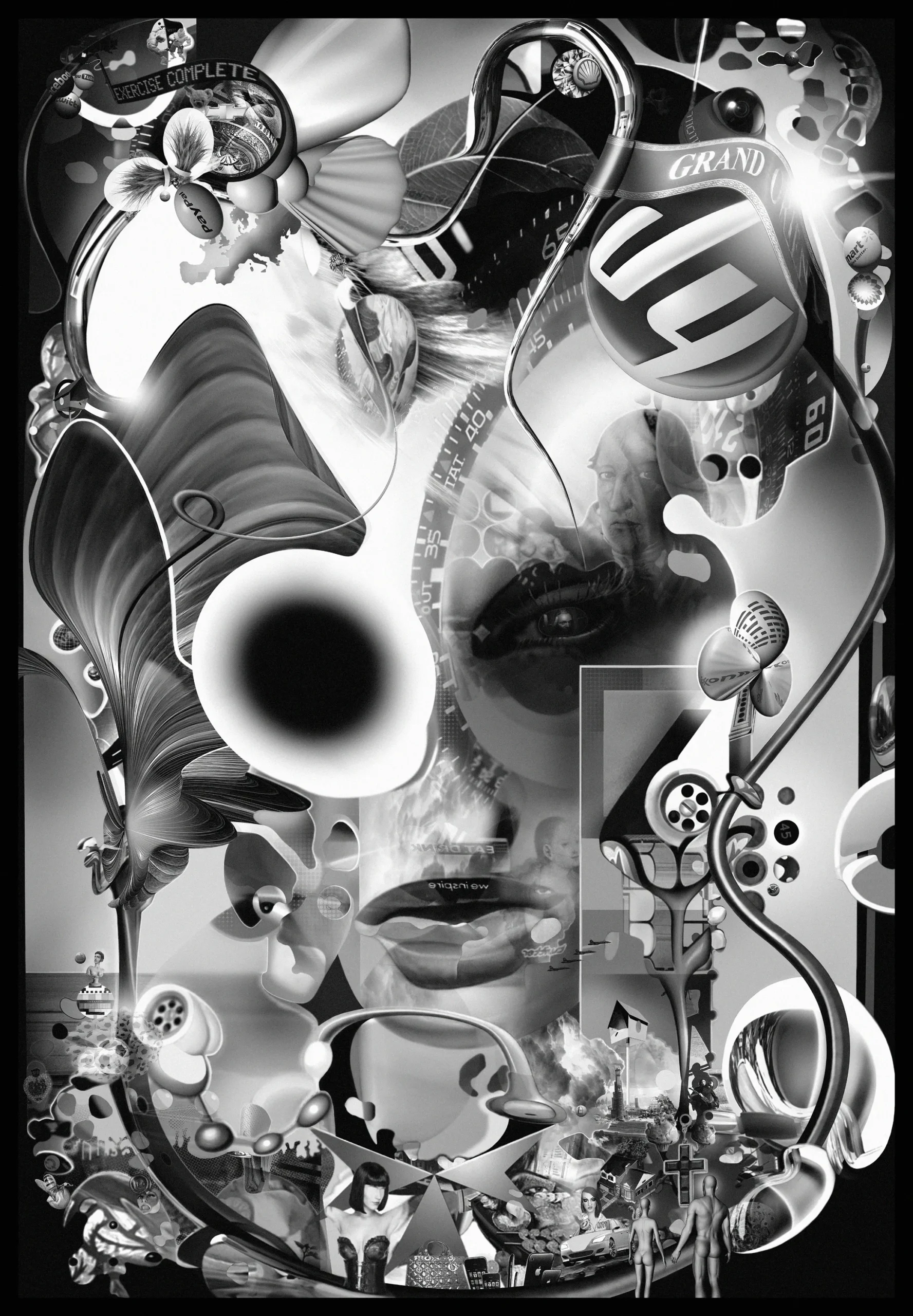 Wiki-JackIsWatchingYou! . pigment print on canvas